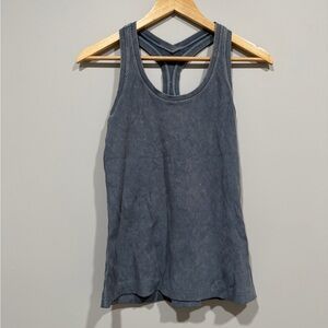 Lululemon Athletica Gray Racerback Tank Top